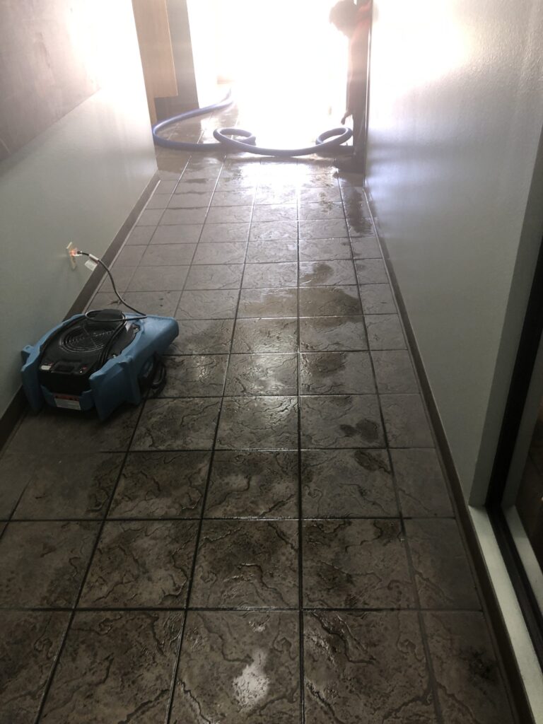 Commercial Water Restoration Project in Oxnard CA