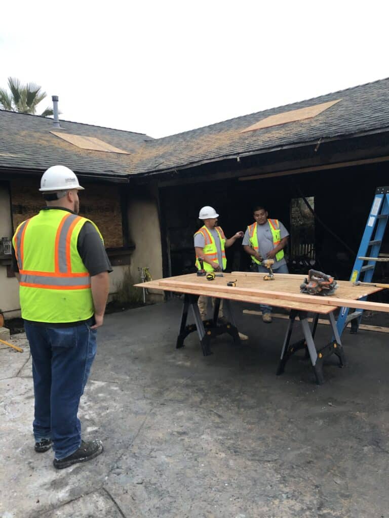 Fire Clean up and Board up in Camarillo
