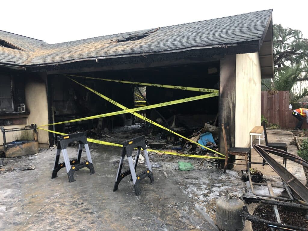 Fire Clean up and Board up in Camarillo CA