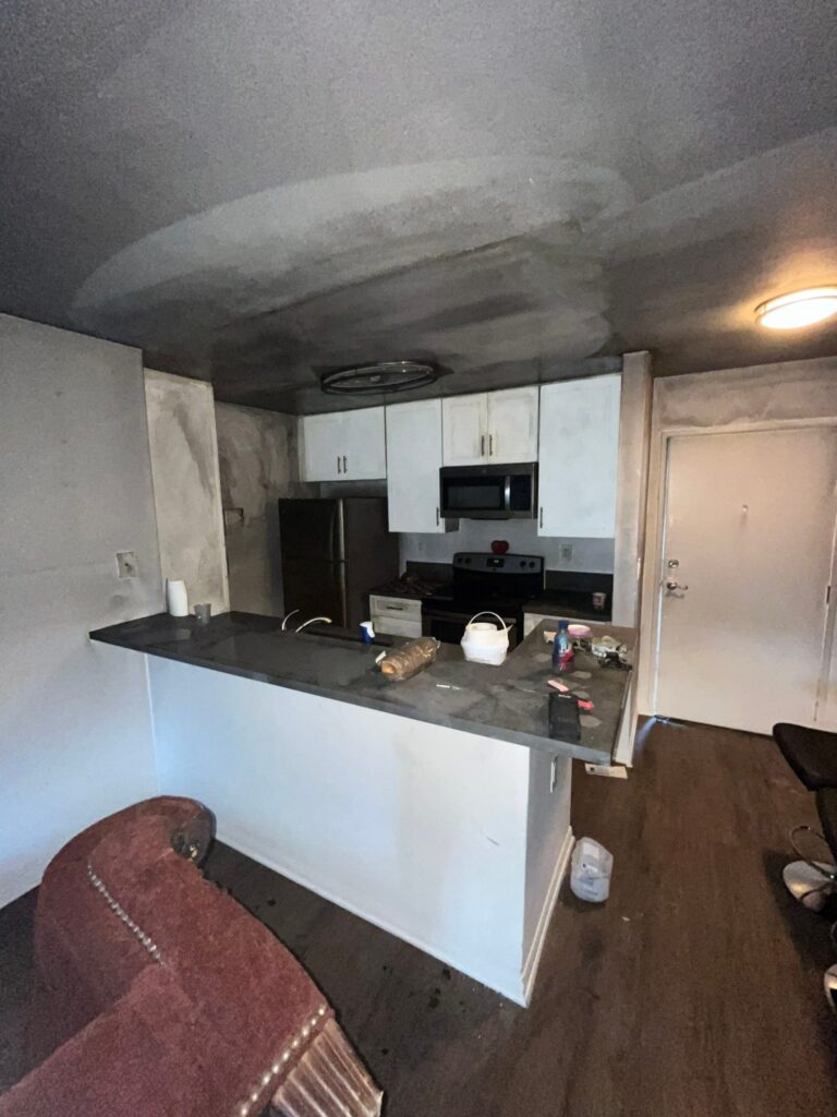 Fire Damaged Condo in Thousand Oaks