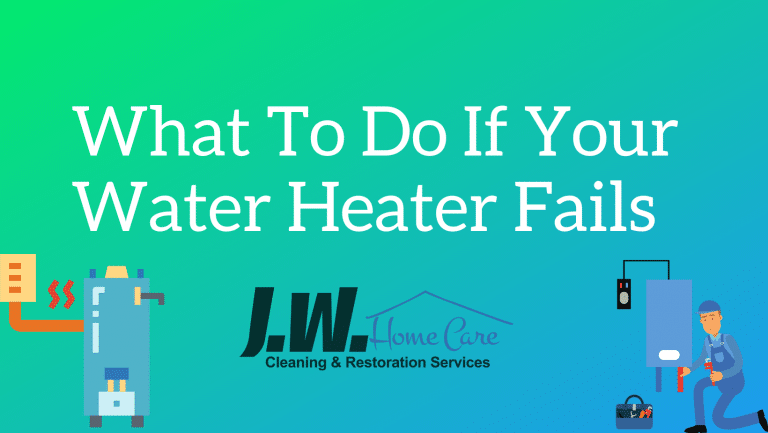 What to do if your water heater fails