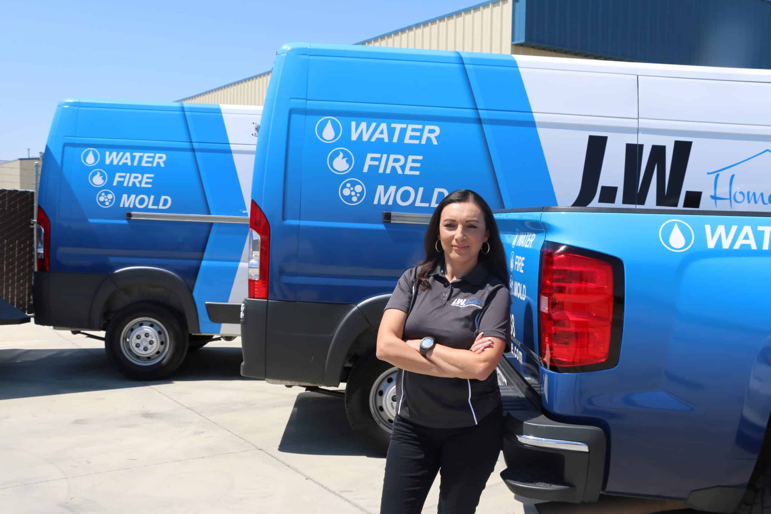 Rosie At JW Home Care ready to Help with restoration services.