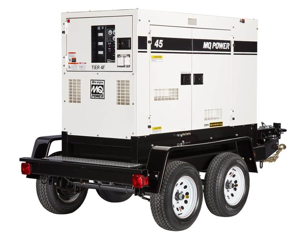 MQ Power 45 Generator Rental