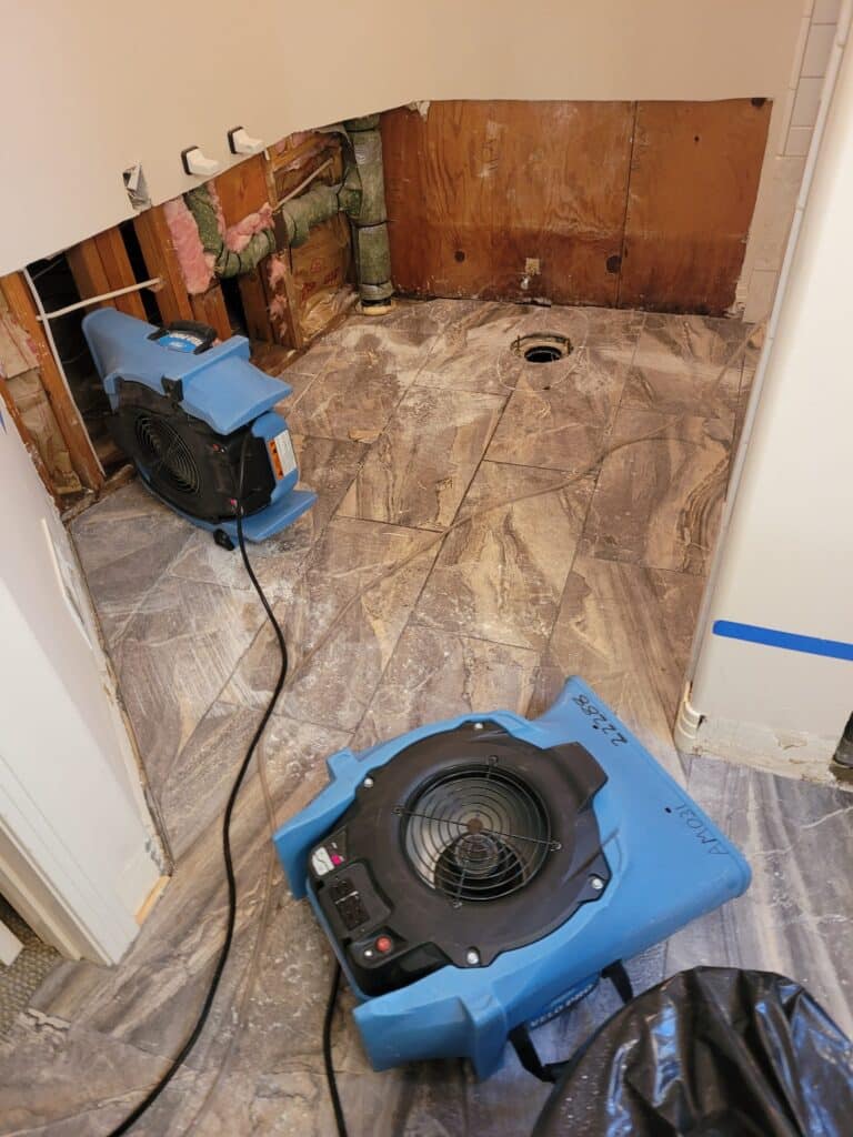 Water Damage Project in Newbury Park, CA