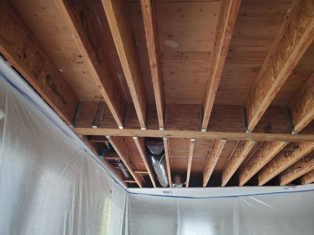 Water Damage restoration in the Peach Hill neighborhood of Moorpark