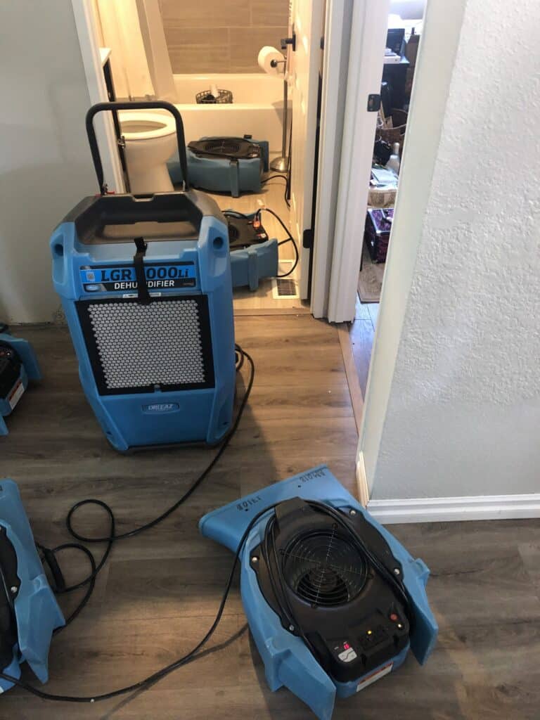 Water Damage Restoration Project in Santa Paula