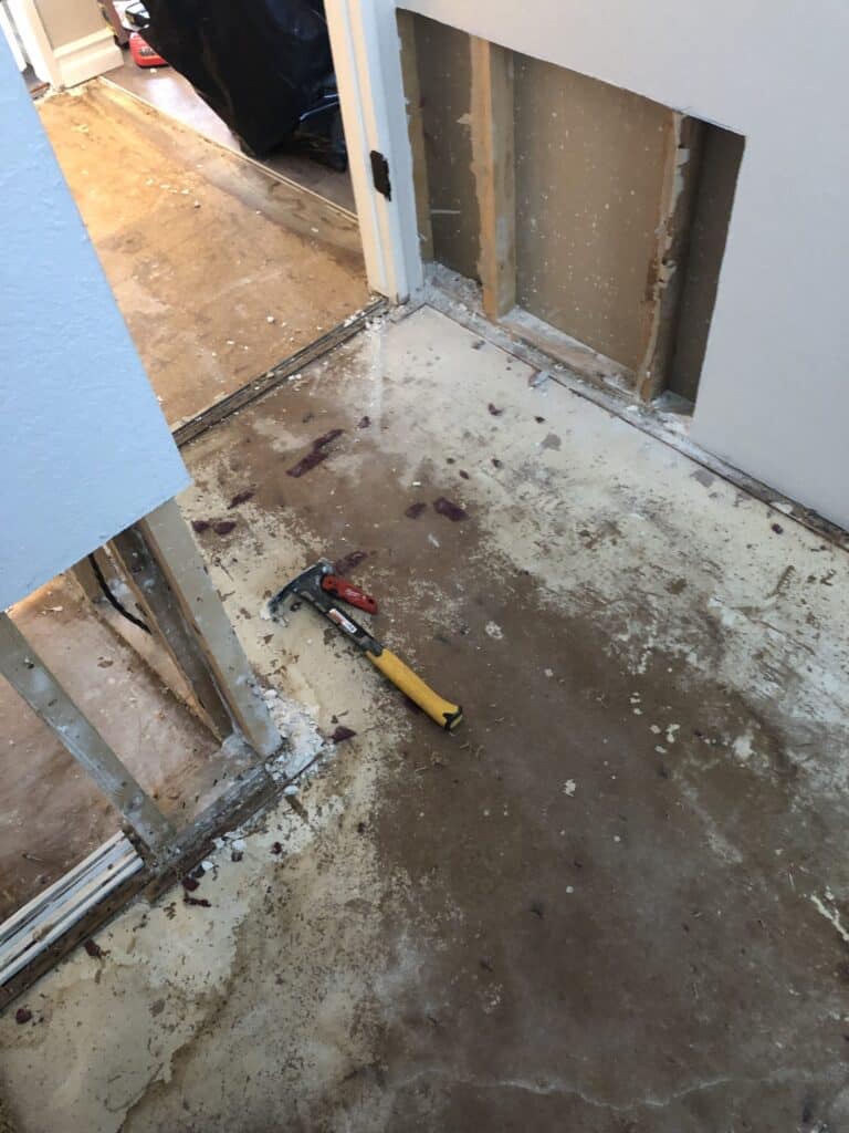 Water Damage Restoration Project in Santa Paula, CA