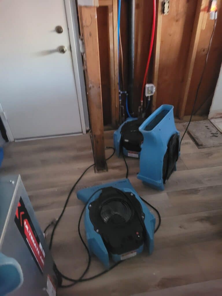 Water Damaged Kitchen in Oxnard