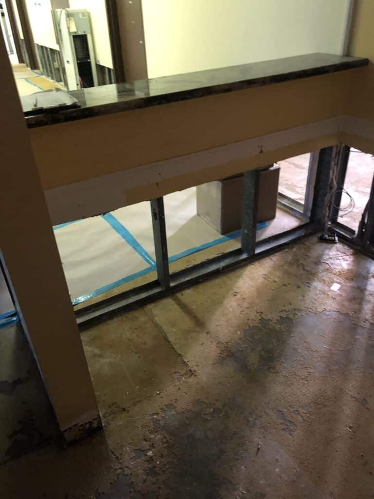 Water Damaged Medical Building in Thousand Oaks CA