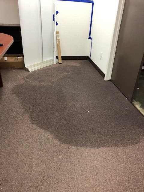 Water Extraction in Ventura CA at Commercial Building