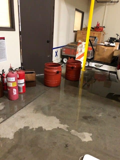 Water Extraction in Ventura at Commercial Building